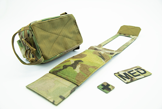 Tear away medical pouch sale